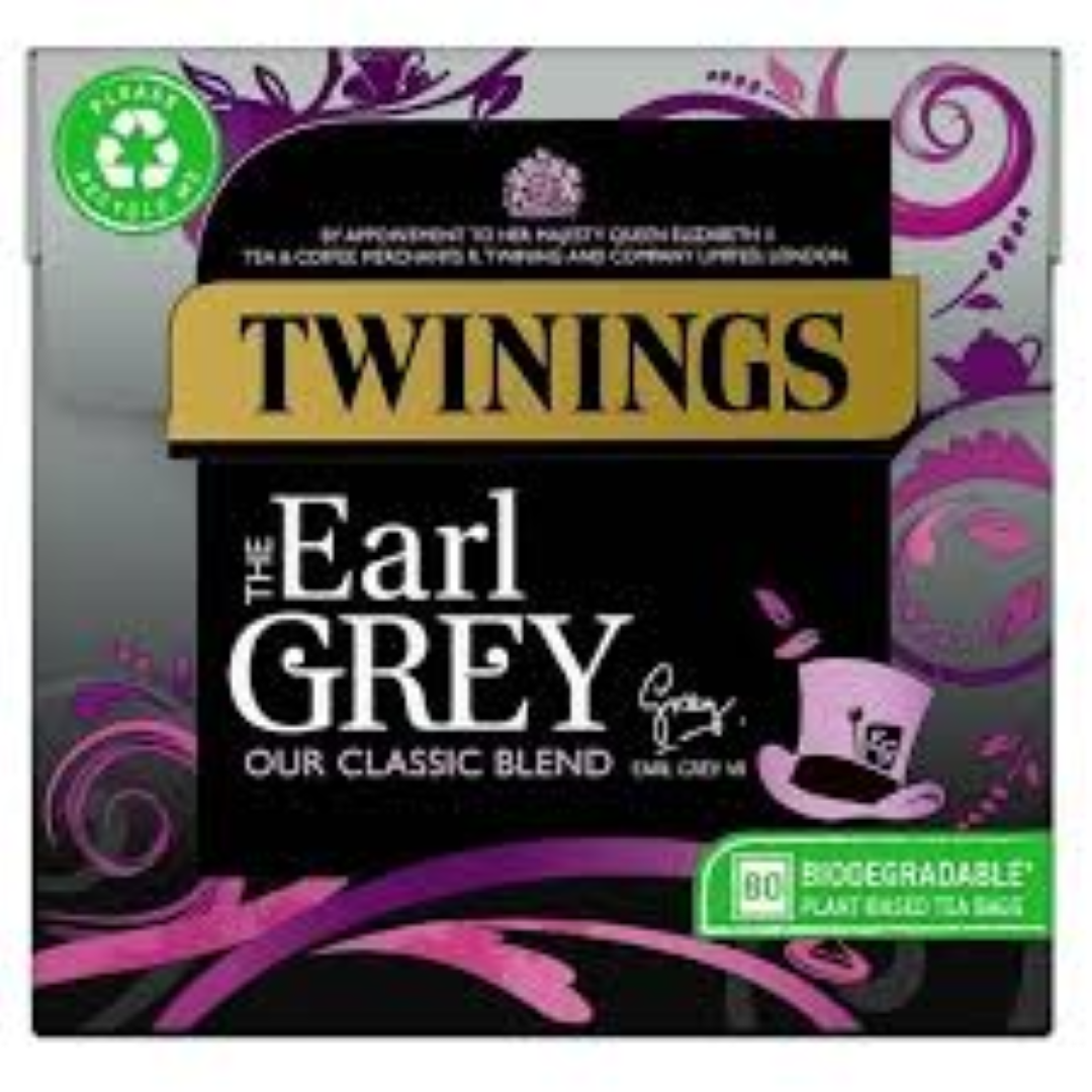 TWININGS EARL GREY 80'S